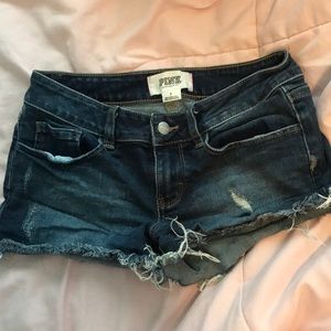 VS PINK jean shorts